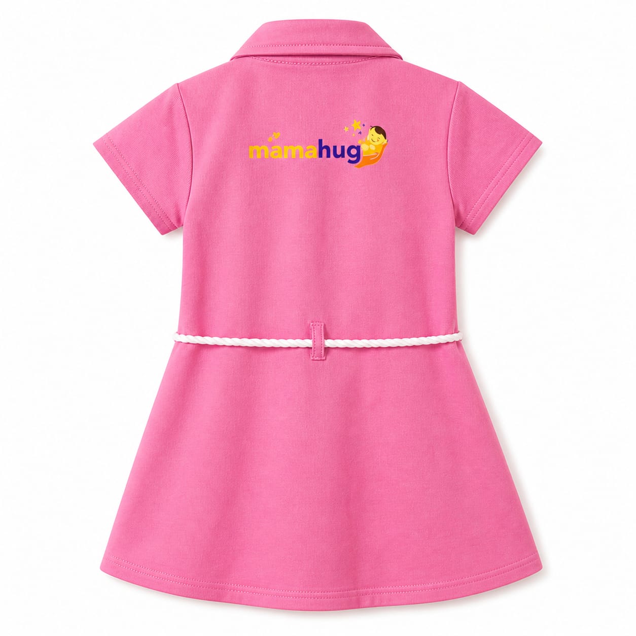 Mama Hug Girls Premium Tunic & Leggings Set | Cute Flower Pocket Co-Ord Dress Set for Girls (4–7 Years)