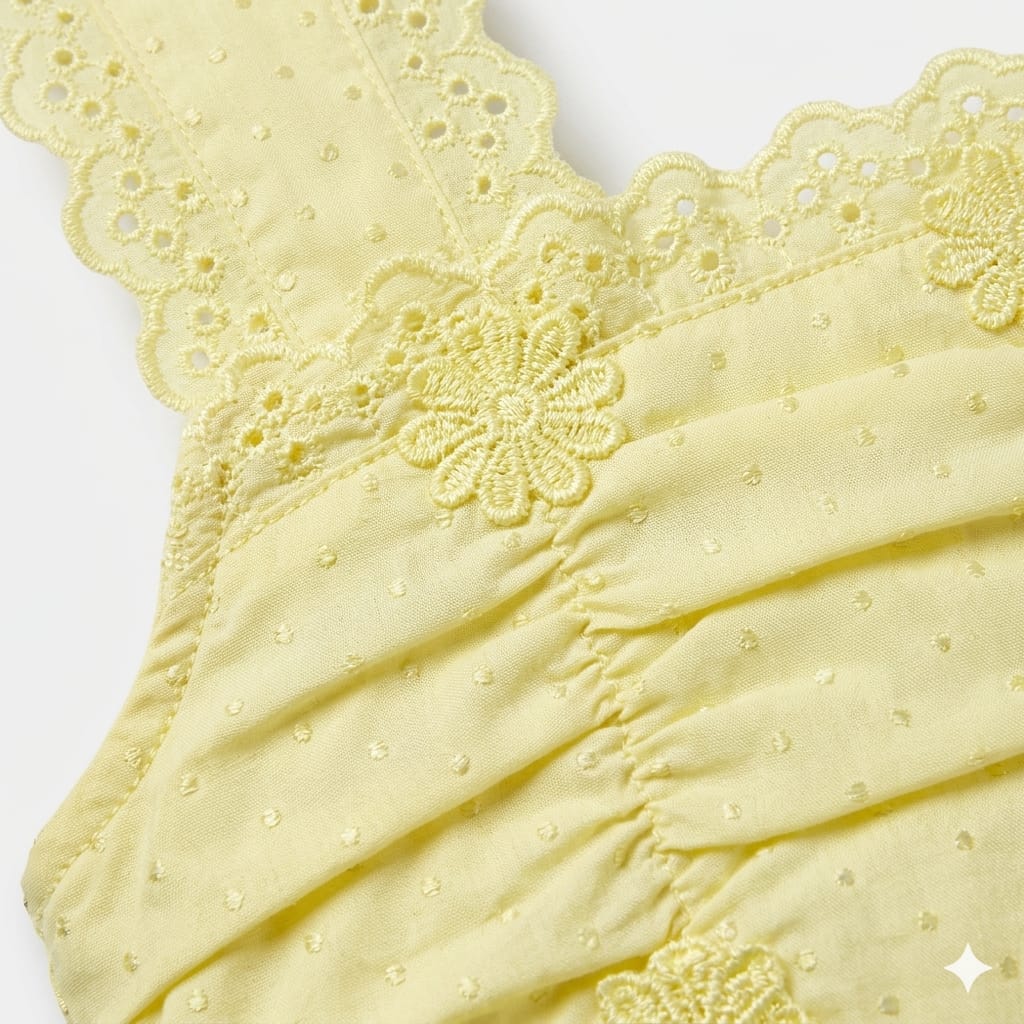 Cute Baby Girl Princess Party Dress – Glitter Layered Frock